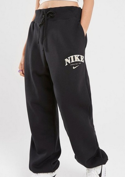 Damskie Spodnie Nike Phoenix Fleece Oversized Fit FB9959-010 XS