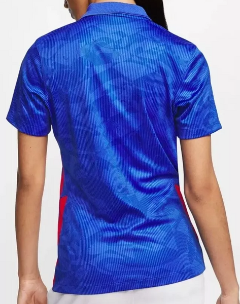 Damska koszulka Nike Breathe Anglia Dri-FIT Niebieska L CD0894-430