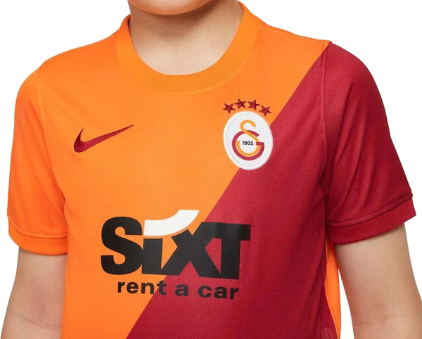 Czerwono-Żółty Komplet Nike Galatasaray dla Dzieci 116-122 cm