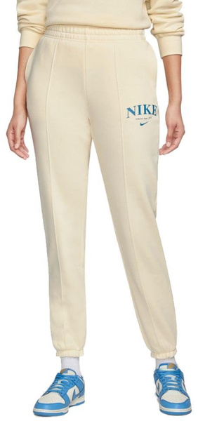 Beżowe Spodnie Nike Essentials Fleece S Damskie DQ5384-113
