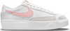 Białe Z Różowym Logo Buty Nike Blazer Low Platform DJ0292-103 44 Damskie