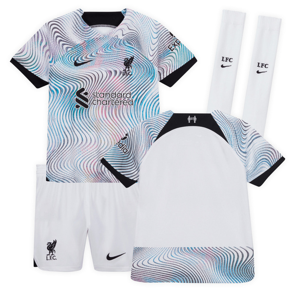 Dziecięcy Komplet Piłkarski Nike FC Liverpool 2022/23 DN2756-101 M 110-116cm