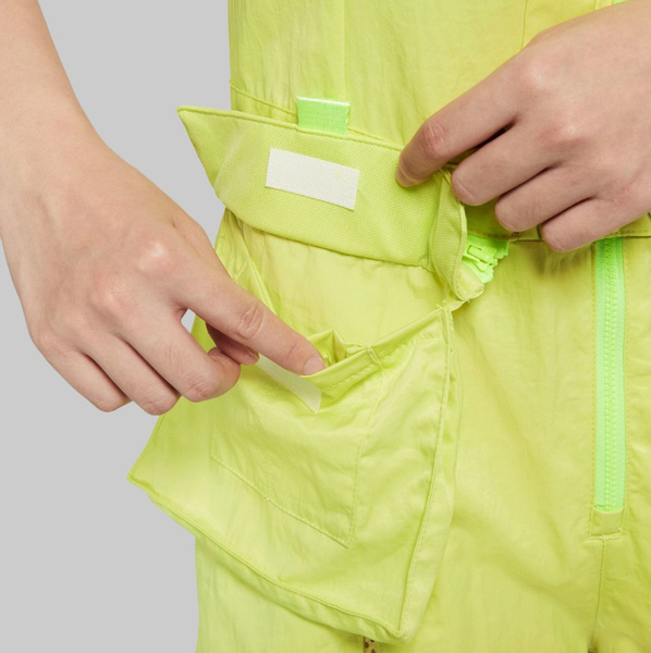 Nike Kombinezon Damski - Sportowy - Letni - Zielony - Rozmiar M - Jordan Heatwave - DC2124-352