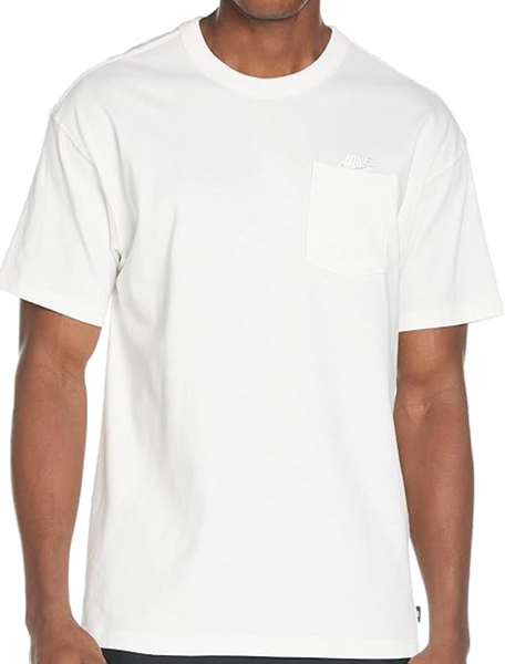 Biała Męska Koszulka Nike Sportswear Essential DB3249-100 M