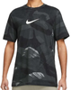 Koszulka Męska Nike DR7571-010 Czarna Tee Camo Dri-FIT S