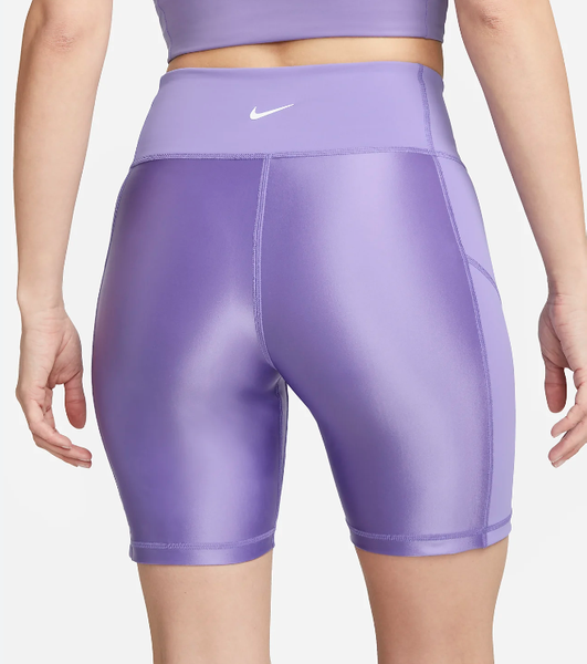 Kolarki Damskie Nike Pro Dri-FIT Fioletowe S DX0223-567