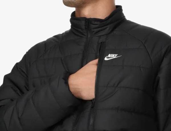 Czarna Kurtka Męska Nike Legacy Puffer Therma-FIT DQ4929-011 S