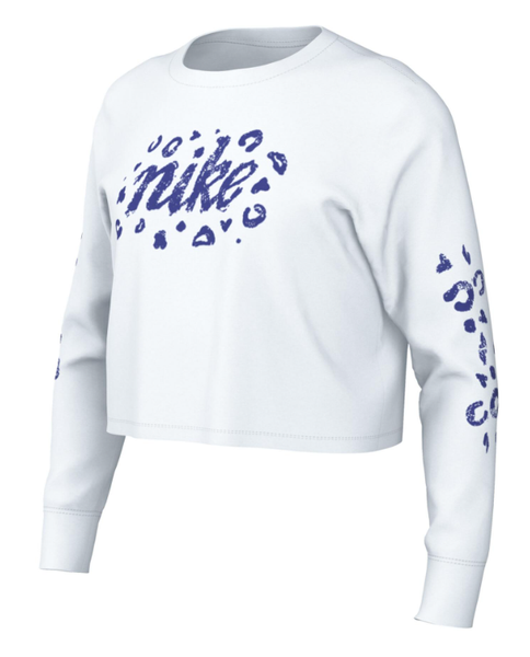 Biała Bluzka Dziewczęca Nike Icon Clash DV0561-100 L