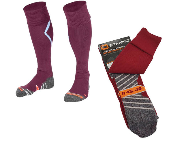 Stanno Forza Długie Skarpety Ciepłe Antybakteryjne Sportowe Trwałe 30/35