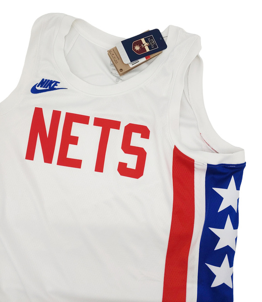 Biała Koszulka NBA Nets Classic Edition L Personalizowana DO9485100