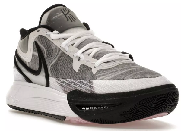 Nike Kyrie 8 Zoom Air Strobel White-Black – buty treningowe - rozmiar 40,5 - DJ6017‑101