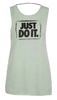 Zielony Top Damski Nike Just Do It BV4484-321 Dri-FIT XS