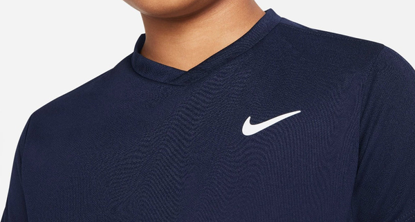 Granatowa Koszulka Nike CV7565-451 XL Junior Chłopięca