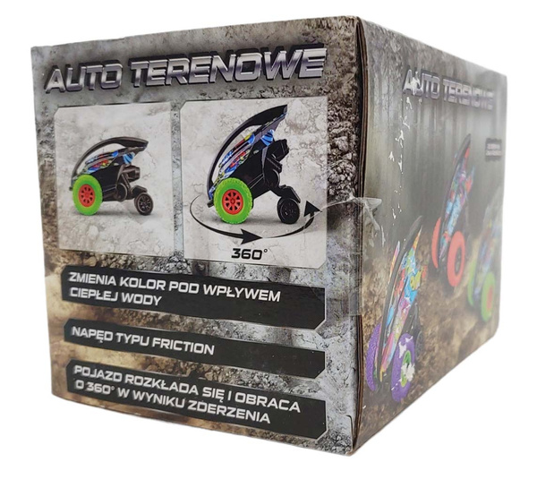 Samochód Off Road Futurystyczny Obrót 360°