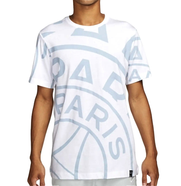 Nike - Koszulka Paris Saint-Germain - Biała - Męska - PSG 22/23 - Champions League Voice - DM8580-100 - Rozmiar L