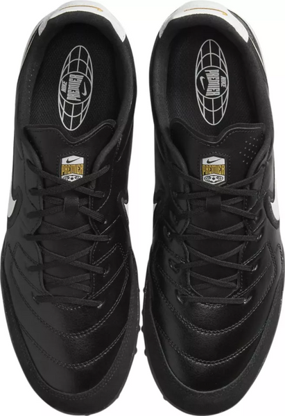 Czarne Buty Piłkarskie Nike Premier IV TF FV5971-002 43 Unisex
