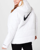 Nike Kurtka Damska - Biała - Kaptur - Sportswear Therma-FIT Repel - DM0695-100 - Plus Size - Rozmiar 1X