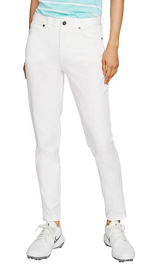 Nike Spodnie Damskie - Białe - Rozmiar 38 - Flex Slim Fit BV6081-100