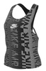 Koszulka Damska Nike Air - Do Biegania - Tank Top Print - Czarna - Rozmiar M - CZ9415-010