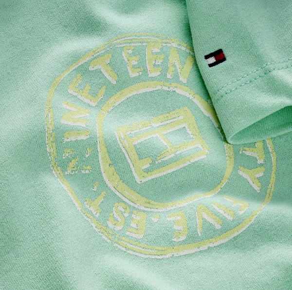 KOSZULKA  TOMMY HILFIGER BACK PRINT KG0KG06303 r164