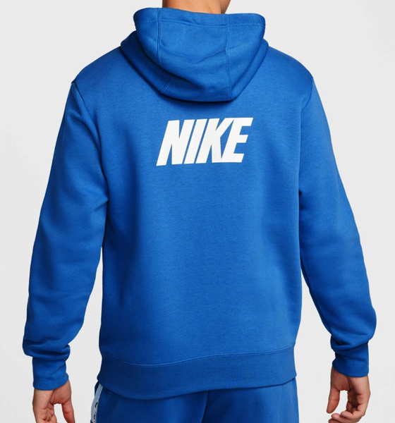 Niebieska Męska Bluza Nike Sportswear Polarowa L DM4676-407