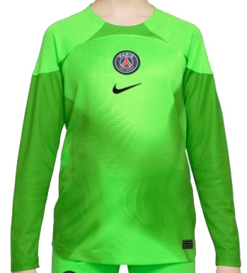Bluza Bramkarska Dziecięca Nike PSG DV4037-399 XS 122-128 cm Zielona