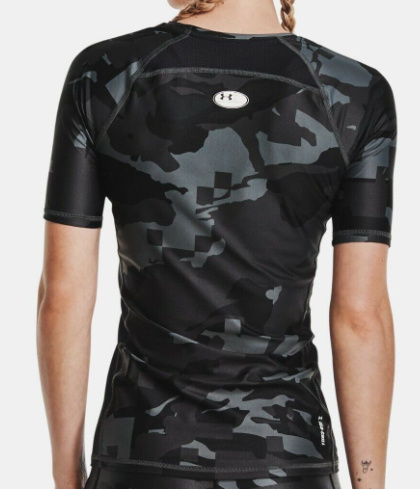 Czarna koszulka tenisowa Under Armour 1361399-001 SM Iso-Chill