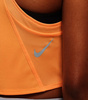 Koszulka Damska Nike Bez Rękawów - Pomarańczowy Top - Rozmiar XL - Dri Fit Race Cropped SlimFit - DD5921-811