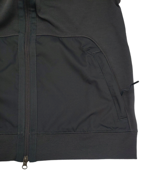 Nike Bluza Męska - Z Kapturem - Rozpinana - Treningowa - Szara - Rozmiar XXL - Jordan Air Dri-FIT Fleece - DQ7870-066