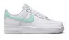 Białe Z Turkusowym Buty Nike Air Force 1 '07 DD8959-113 44,5 Damskie