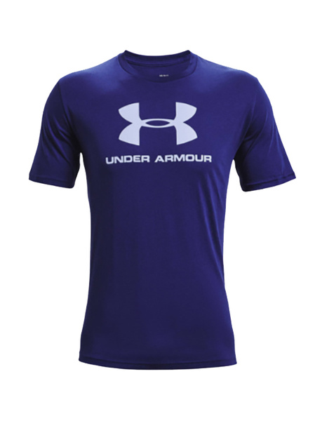 Granatowa Męska Koszulka Under Armour HeatGear Loose 1329590-415 L