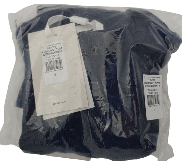 BLUZKA  TOMMY HILFIGER GRANAT KG0KG06217 r.110