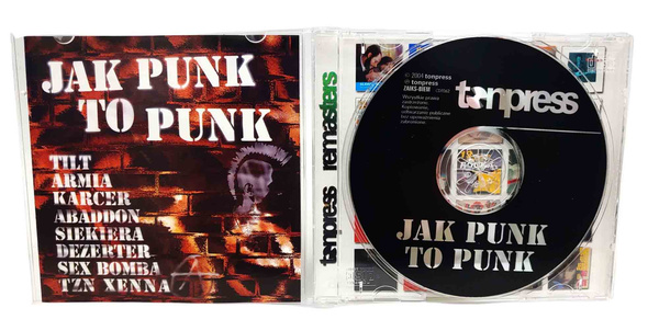 JAK  PUNK TO PUNK REMASTERS TONPRESS cd