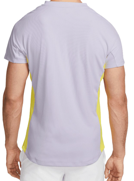 Koszulka Męska Nike - Tenisowa - Fioletowa - T-shirt - Rafael Nadal Court Dri-FIT ADV - DD8540-546 - Rozmiar L