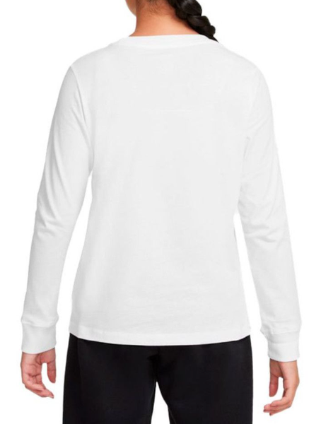 Bluzka Młodzieżowa Nike Sportswear Icon Logo Biała CZ1260-100 XL