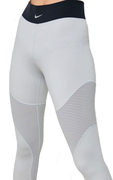 Szare Damskie Legginsy Nike Pro AeroAdapt CJ3593028 L