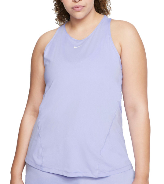 Top Damski Nike Pro Allover Fioletowy 3X AV9725-569 Plus Size