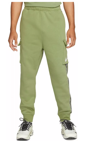 Zielone Spodnie Nike DX2030-334 L Męskie Cargo Joggers