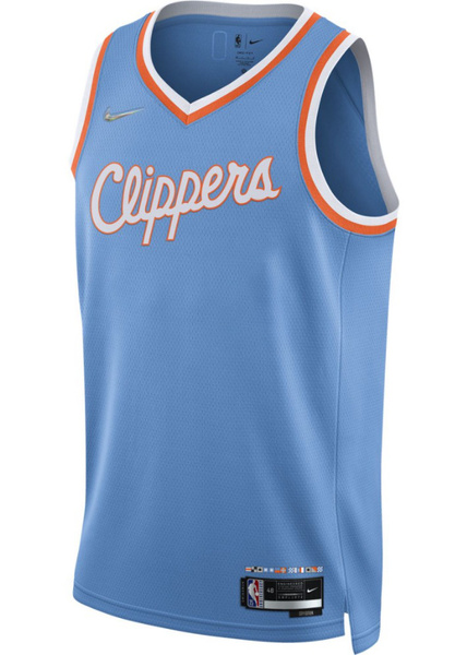 Niebieska Koszulka NBA Clippers City Edition L - DB4066462