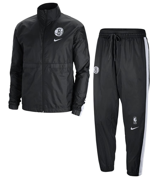 Czarny Komplet Dres Męski Nike DN8736-010 M Nets Bulls