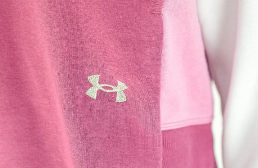 Under Armour Damska Bluza 1362421678 SM Czerwona Rival Fleece Z Kapturem