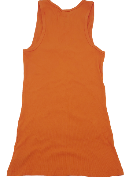 Top Bawełniany Calvin Klein 0040114WAE SBE Pomarańczowy XS