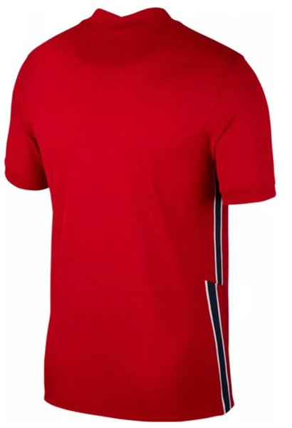 Czerwona Męska Koszulka Nike Norwegia 2020/21 CD0718687 S