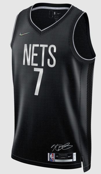 Czarna Koszulka NBA Nets Kevin Durant Select MVP M - DH8057010