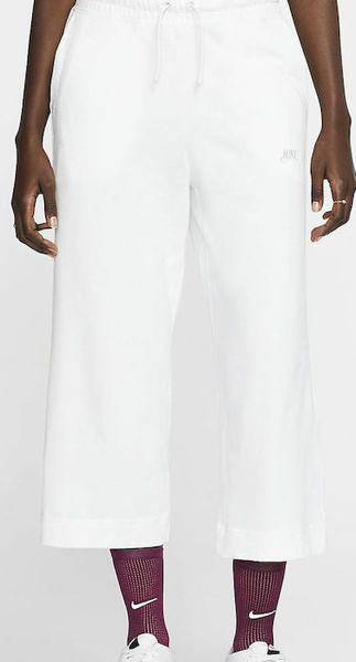 Białe Spodnie Nike Capris 3/4 S Damskie CJ3748-100 Oversize