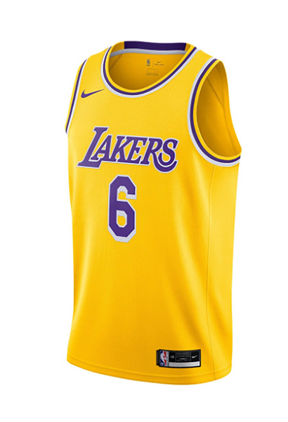 Żółta Koszulka NBA Lakers James Icon Edition XXL - CW3669738