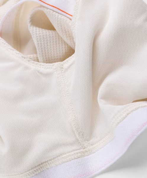 Biustonosz Calvin Klein - Unlined Bralette - Biały - Rozmiar M - 0040169WBE YAS