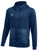 Nike Bluza Męska - Z Kapturem - Rozpinana - Treningowa - Niebieska - Rozmiar S - Jordan Air Dri-FIT Fleece - DQ7870-401