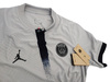 Nike - Koszulka - PSG Paris Saint-Germain - Szara - Męska - Match Away 2022/23 - DJ7648-078 - Rozmiar L