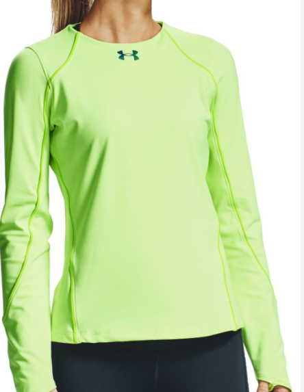 Zielona Bluza Damska Under Armour SM ColdGear - 1356356291